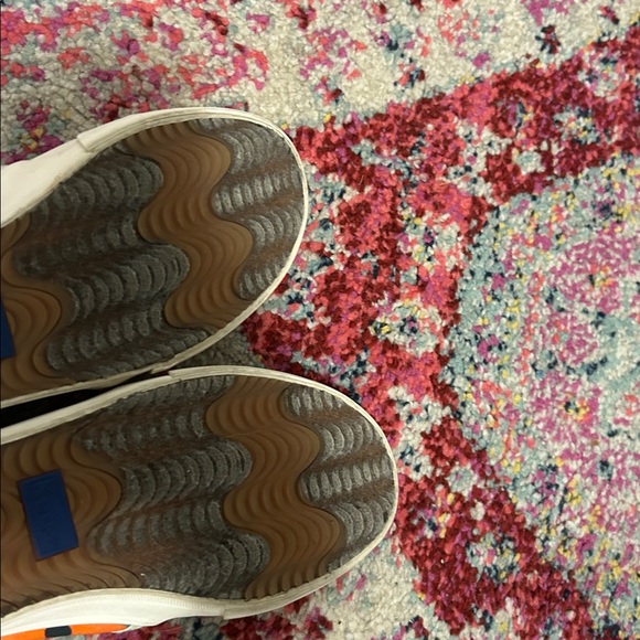 Keds Rifle Paper Co Floral Slip-On Canvas Shoes - Picture 7 of 9